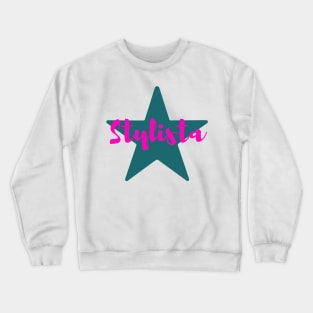 Stylista, Fashionista, Stylist, Fashion Designer, Photographer, Designer Inspired Crewneck Sweatshirt